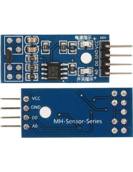 5 Piezas Sensor de Efecto Hall 3144E Walfront 3.3V