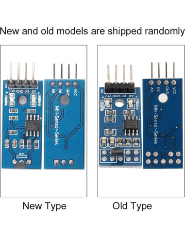 5 Piezas Sensor de Efecto Hall 3144E Walfront 3.3V
