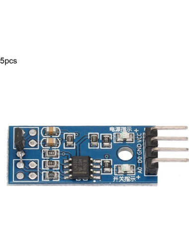 5 Piezas Sensor de Efecto Hall 3144E Walfront 3.3V