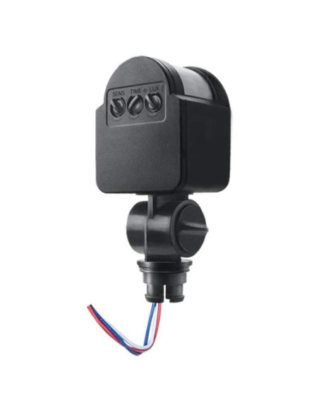 Detector de Movimiento LED Comidox 240V Pared 180 IP44