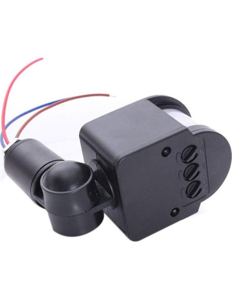 Detector de Movimiento LED Comidox 240V Pared 180 IP44