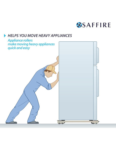 Rodillos Ajustables Saffire para Electrodomésticos 40-70 cm Rodillos Ajustables Saffire para Electrodomésticos 40-70 cm