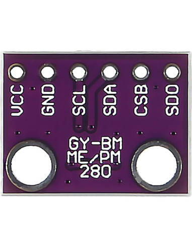 2 Sensores BME280 de Temperatura, Humedad y Presión I2C/SPI
