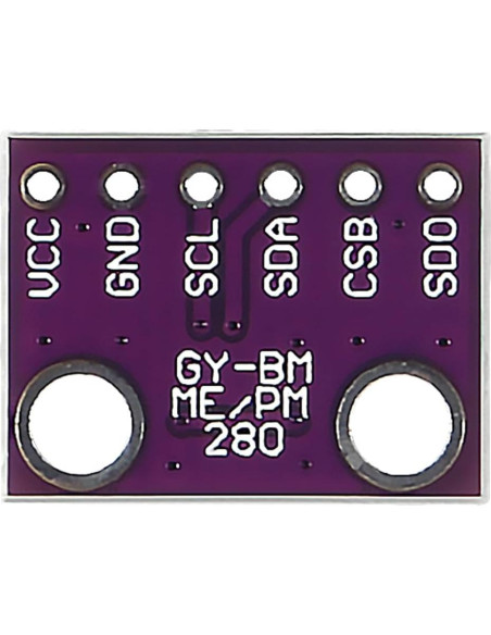 2 Sensores BME280 de Temperatura, Humedad y Presión I2C/SPI