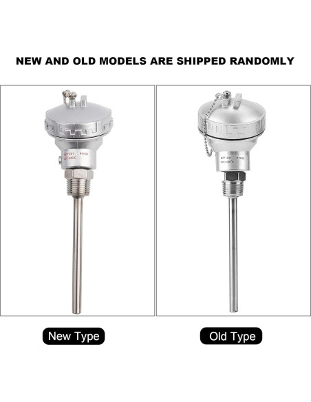 Sonda de Temperatura PT100 Bediffer 100mm NPT Industrial