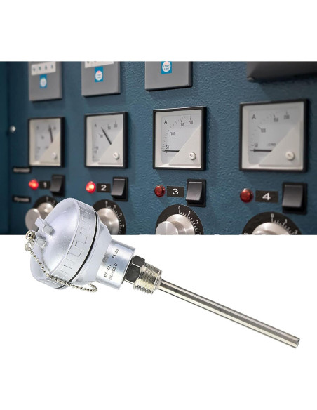Sonda de Temperatura PT100 Bediffer 100mm NPT Industrial