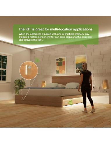 Kit Inalámbrico de Controlador y Sensor de Movimiento RAYZEEK