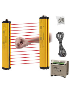 Cortinas de Luz de Seguridad CGOLDENWALL GW32-2-14 260mm