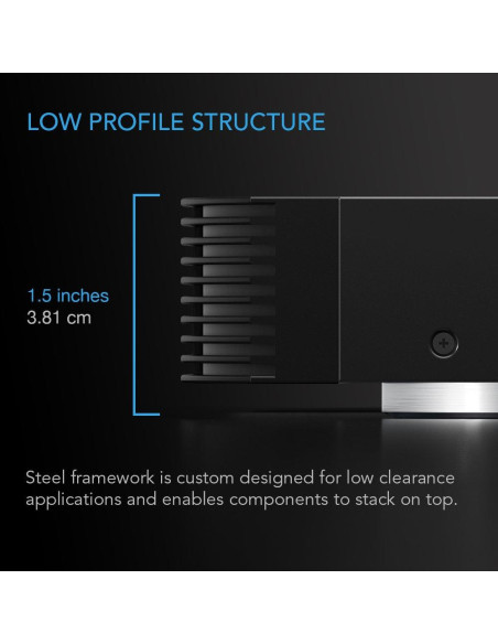 Sistema de Ventilación Silencioso AC Infinity AIRCOM S9 43.2 cm