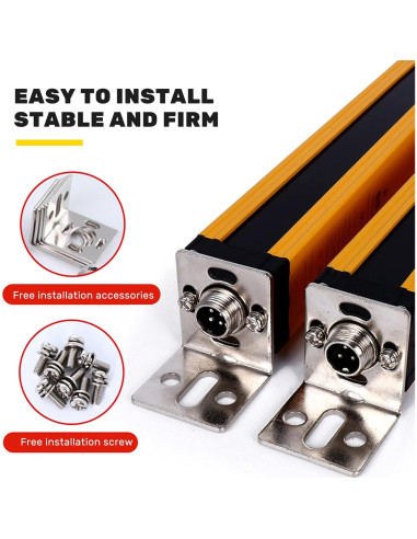 Cortinas de Luz de Seguridad CGOLDENWALL GW32-2-14 260mm