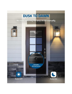 Adaptador de Enchufe con Sensor de Luz DEWENWILS E26/E27 - 2 Unidades 2