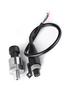 Transductor de Presión Ejoyous 1/8 NPT Acero Inoxidable 500 PSI 2