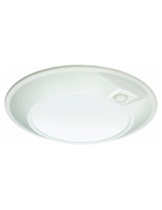 Downlight LED Juno SlimBasics 15.24 cm con Sensor PIR Blanco