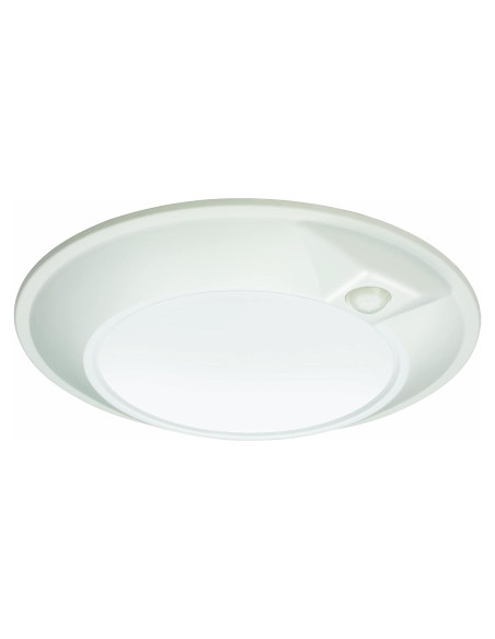 Downlight LED Juno SlimBasics 15.24 cm con Sensor PIR Blanco