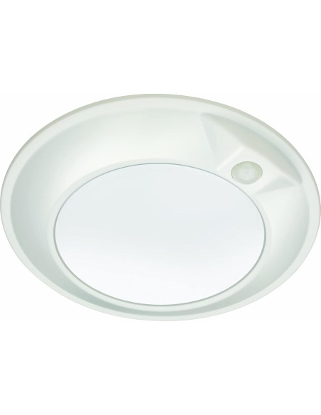 Downlight LED Juno SlimBasics 15.24 cm con Sensor PIR Blanco
