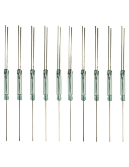 10PCS Interruptor de Reed 3 Pines 2.5x14mm GODIYMODULES
