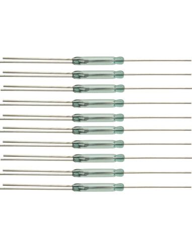 10PCS Interruptor de Reed 3 Pines 2.5x14mm GODIYMODULES