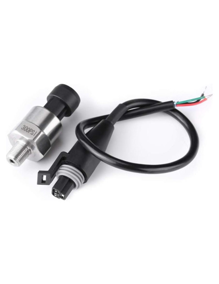 Transductor de Presión Madezz 300 PSI Acero Inoxidable