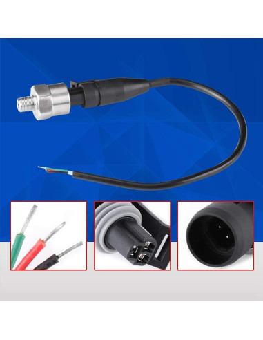 Transductor de Presión Madezz 300 PSI Acero Inoxidable