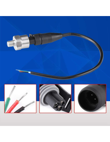 Transductor de Presión Madezz 300 PSI Acero Inoxidable