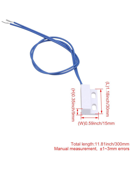 Interruptor de Contacto Magnético N.O. Mxfans 110-220V Interruptor de Contacto Magnético N.O. Mxfans 110-220V