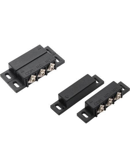 Interruptores de Lengüeta Magnético LBY - 3 Juegos, ABS Negro