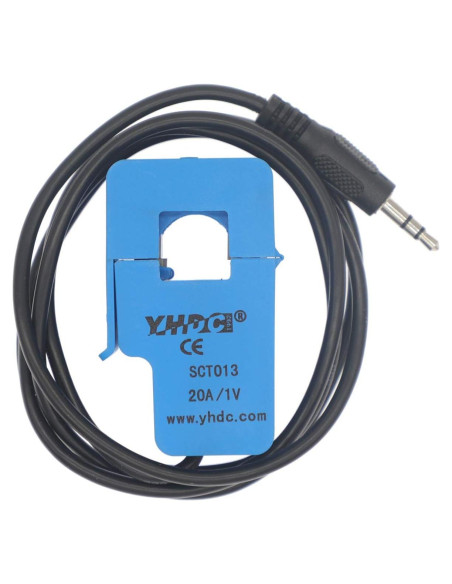 Sensor de Corriente SCT013-020 20A 1V Huaban - 2 Piezas