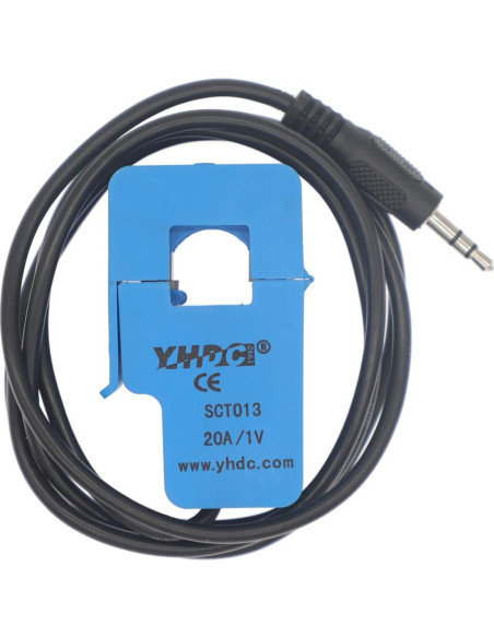 Sensor de Corriente SCT013-020 20A 1V Huaban - 2 Piezas