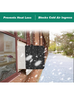 Cubierta de aire acondicionado exterior NOMM 45.7x33x30.5cm impermeable 2