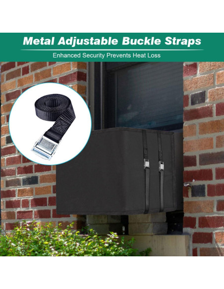 Cubierta de aire acondicionado exterior NOMM 45.7x33x30.5cm impermeable Cubierta de aire acondicionado exterior NOMM 45.7x33x30.5cm impermeable