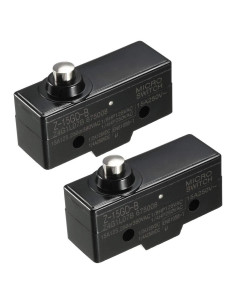 Microinterruptor uxcell Z-15GD-B 1NO 1NC 15A IP62 50x35mm
