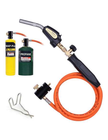 Kit de Soplete de Propano Jiarui 1.1m con Encendido Automático