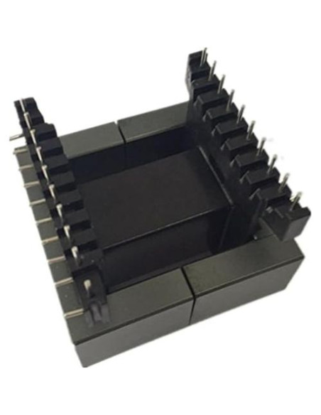 Núcleo de Transformador Aislador EE55B 2 Sets Ferrita 10+10pin