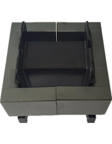 Núcleo de Transformador Aislador EE55B 2 Sets Ferrita 10+10pin