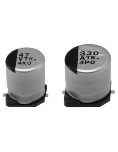 Capacitor Electrolítico SMD Panasonic EEE-TK1E101P 100uF 25V