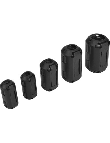 Clip de Núcleo de Ferrita XShine 20 Piezas 3-13mm Negro