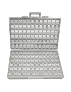 Kit de Resistores SMD 0201 AideTek 144 Valores 1% 14400 pcs