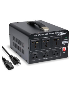 Transformador de Voltaje LVYUAN 3000W Paso Arriba/Abajo