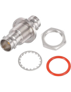 Conectores BNC hembra 75 Ohm Superbat 2-pack para CCTV 2