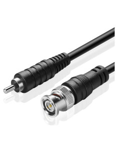 Cable Adaptador BNC a RCA 1.83m RG59U 75 Ohm TNP Products