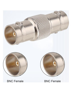 5 Conectores BNC Hembra a Hembra 75 Ohm Shenzhenshi Maoke 2