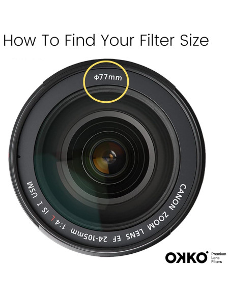 Filtro Densidad Neutra Variable Okko Pro 40.5mm ND 1-9