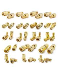 Kit de Conectores SMA 18 Piezas ALLiSHOP para Antenas y Radios