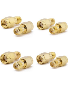 Kit de Conectores SMA 18 Piezas ALLiSHOP para Antenas y Radios 2