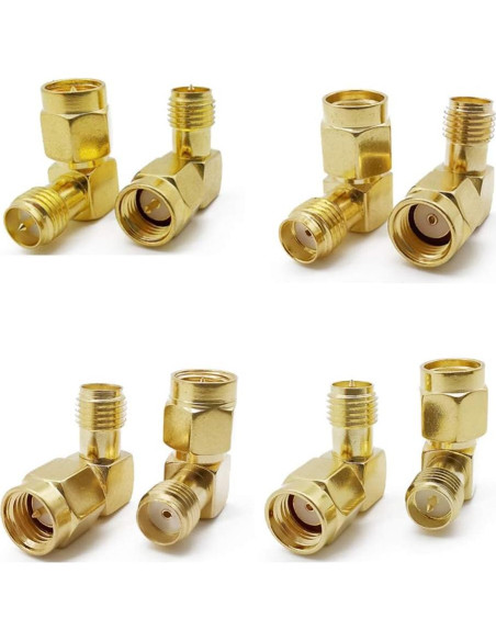 Kit de Conectores SMA 18 Piezas ALLiSHOP para Antenas y Radios