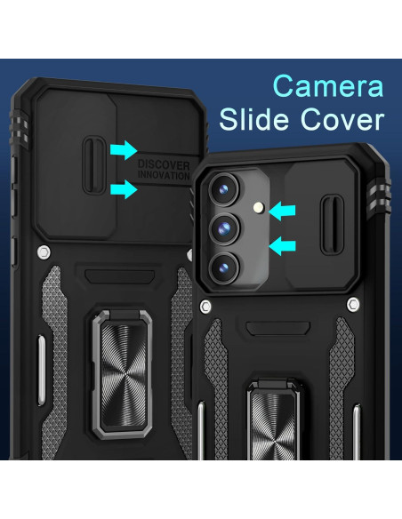 Funda DEERLAMN para Samsung Galaxy A35/A55 5G - Protección Militar