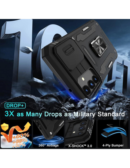 Funda DEERLAMN para Samsung Galaxy A35/A55 5G - Protección Militar