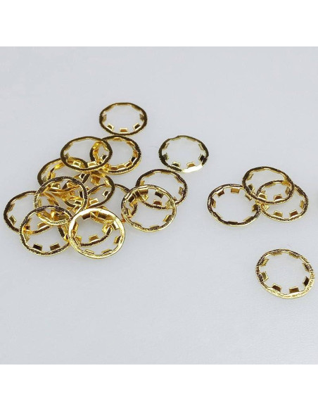 50 Piezas Arandelas SMA Baño de Oro para Conectores RF