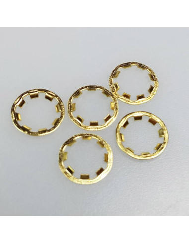 50 Piezas Arandelas SMA Baño de Oro para Conectores RF