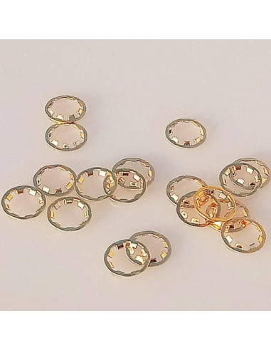 50 Piezas Arandelas SMA Baño de Oro para Conectores RF